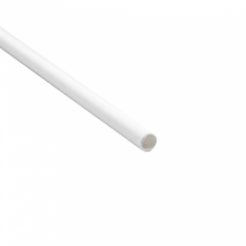 Palhinha Direita Papel Branco Embalada Ø6mm 19,7cm (3000 Uds)