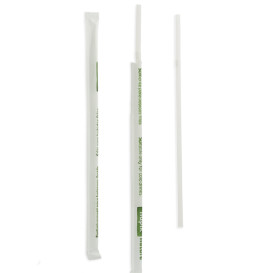 Palhinha Flexíve Embalada PLA Branco Ø5mm 21cm (250 Uds)