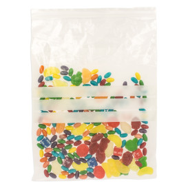 Saco Polietileno Fecho zip e Banda Escrever 30x40cm G200 (1000 Uds)