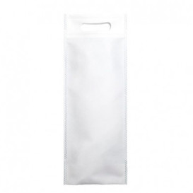 Saco Não Tecido para Garrafa de Vinho Branco 17+10x40cm (25 Uds)