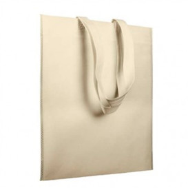 Saco Não Tecido com Asas Longas Creme 38x42cm (25 Uds)