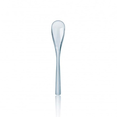 Colher Cafe "MOKKASPOON" 100mm Transparente (1.000 Uds)