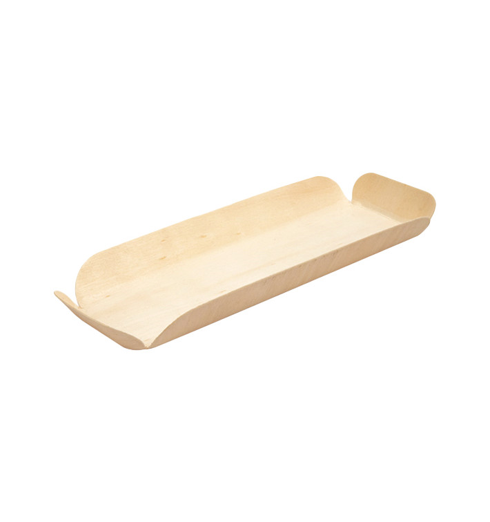 Barquilhas de Madeira Retangular 22x8x2 cm (50 Uds) Barquilhas de Madeira Retangular 22x8x2 cm (50 Uds)