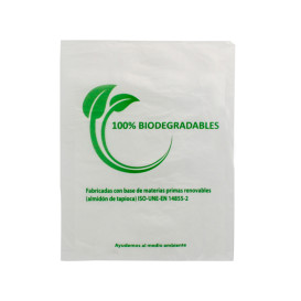 Saco Plastico Mercado 100% Biodegradável 16x24cm (5000 Uds)