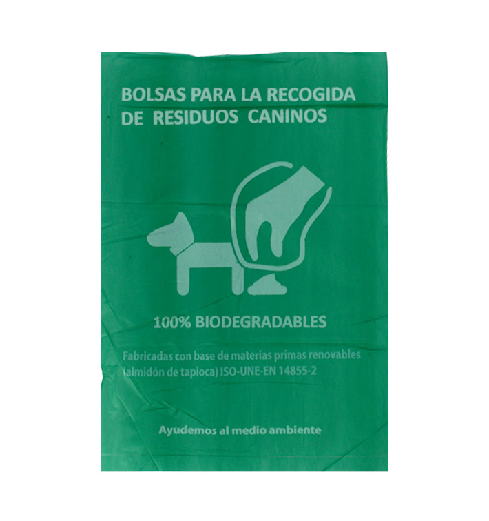 Saco Plastico de excrementos cão 100% bio 18x26cm (100 Uds) Saco Plastico de excrementos cão 100% bio 18x26cm (100 Uds)