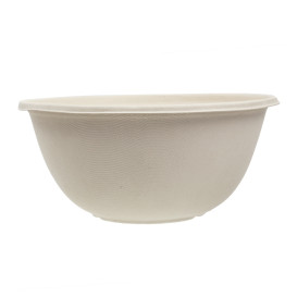 Tigela Cana-de-açúcar "Buddha" 1000ml Ø17x8cm (75 Uds)