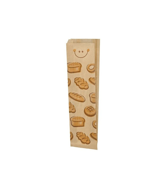 Saco de Papel Kraft "Panes" 9+3x51cm (1000 Uds) Saco de Papel Kraft "Panes" 9+3x51cm (1000 Uds)