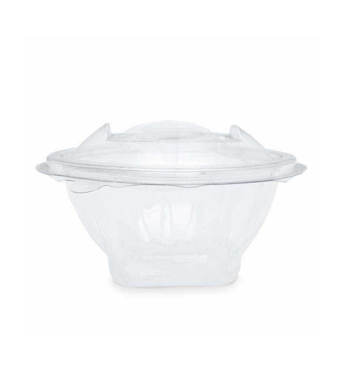 Tigela Redonda Bisagra APET Transparente 150ml Ø120mm (21 Uds) Tigela Redonda Bisagra APET Transparente 150ml Ø120mm (21 Uds)