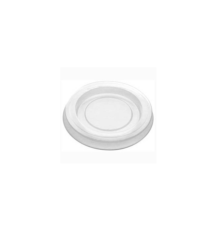 Tampa para Copo Molhos PLA Transparente 30ml (5000 Uds) Tampa para Copo Molhos PLA Transparente 30ml (5000 Uds)