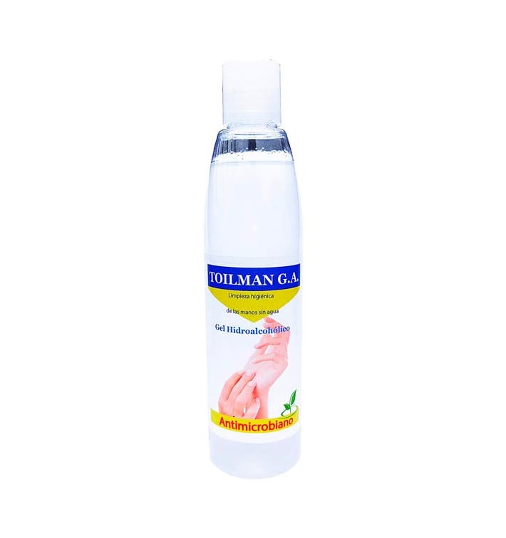 Gel Sanitário Antibacteriano Hidroalcoólico 250ml (1 Ud) Gel Sanitário Antibacteriano Hidroalcoólico 250ml (1 Ud)