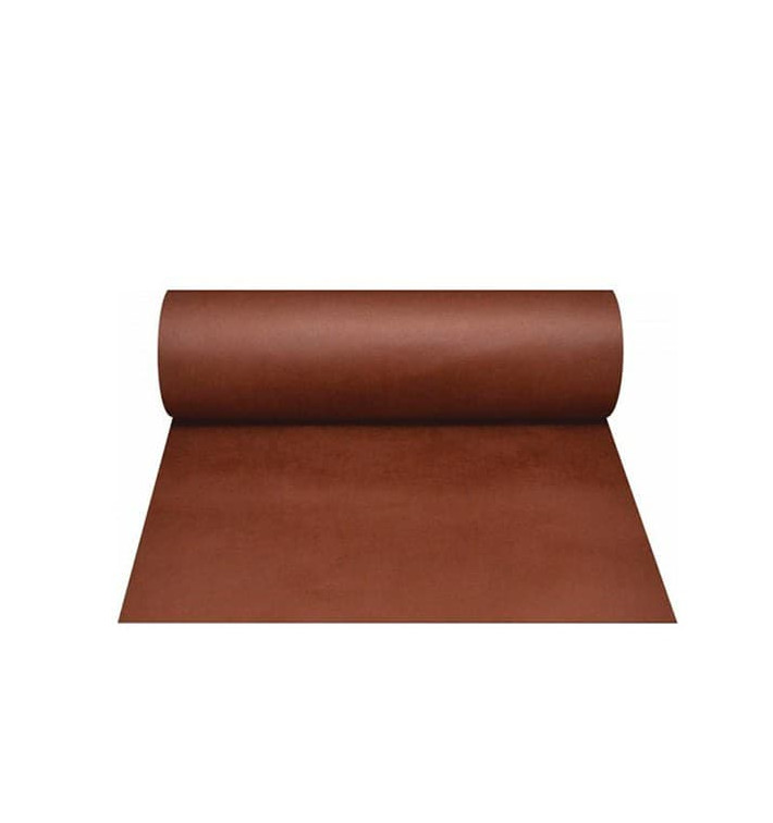 Toalha em Rolo Não Tecido 1x50m 50g Marrom (6 Uds) Toalha em Rolo Não Tecido 1x50m 50g Marrom (6 Uds)