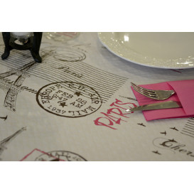 Toalha Papel Cortado Mesa 1,2x1,2m "Paris" 37g (300 Uds)