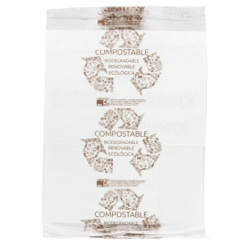 Saco Plastico 100% Biodegradável Mercado Block 30x40cm (300 Uds)