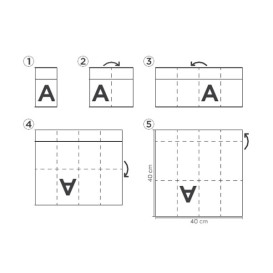 Guardanapos Kanguro Papel 40x40cm Bom Proveito (30 Uds)