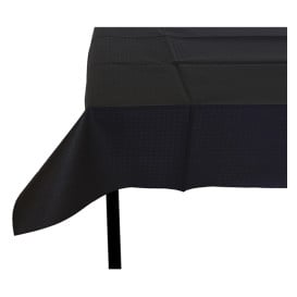 Toalha Papel Cortado Mesa Preto 120x120m 40g (300 Uds)