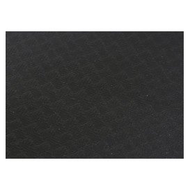 Toalha Papel Cortado Mesa Preto 120x120m 40g (300 Uds)