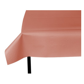Toalha Papel Cortado Mesa Salmão 1,2x1,2 Metro 40g (300 Uds)