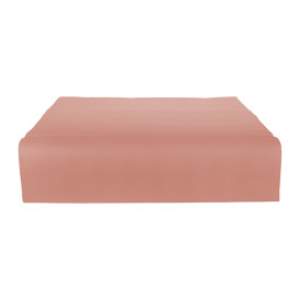 Toalha Papel Cortado Mesa Salmão 1,2x1,2 Metro 40g (300 Uds)