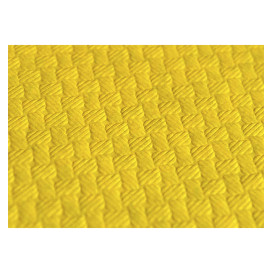 Toalha Papel Cortado Mesa Amarelo 1,2x1,2 Metro 40g (300 Uds)