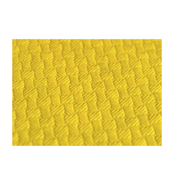 Toalha Papel Cortado Mesa Amarelo 1,2x1,2 Metro 40g (300 Uds) Toalha Papel Cortado Mesa Amarelo 1,2x1,2 Metro 40g (300 Uds)