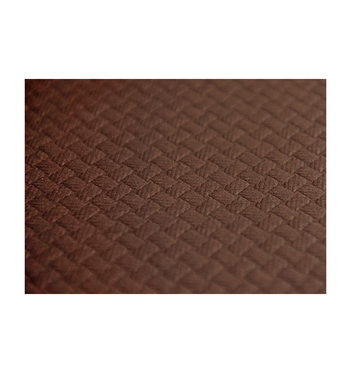 Toalha Papel Cortado Mesa Marrom 1,2x1,2 Metro 40g (300 Uds) Toalha Papel Cortado Mesa Marrom 1,2x1,2 Metro 40g (300 Uds)