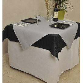Toalha Papel Cortado Mesa Cinza 1,2x1,2 Metro 40g (300 Uds)