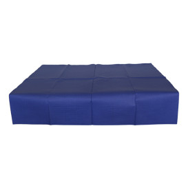 Toalha Papel Cortado Mesa Azul 1,2x1,2 Metro 40g (300 Uds)