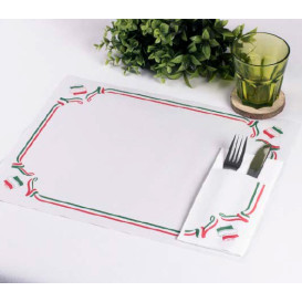 Toalhete Papel Mesa 30x40cm "Italia" 40g (1000 Uds)