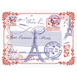 Toalhete Papel Mesa 30x40cm "Paris" 40g (1000 Uds)