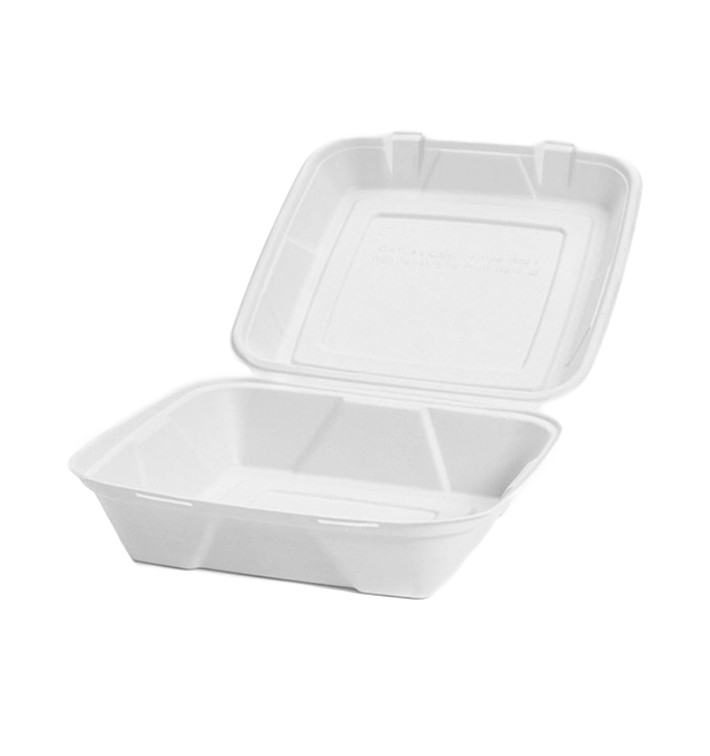 Embalagem Cana-de-açúcar Branco 24x23x7,7cm (50 Uds) Embalagem Cana-de-açúcar Branco 24x23x7,7cm (50 Uds)