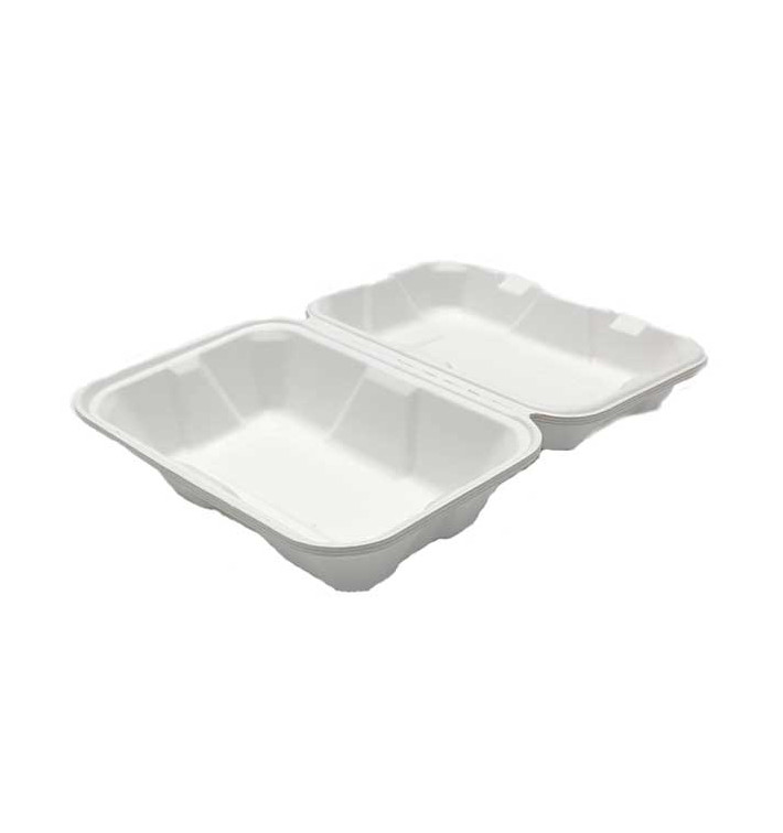 Embalagem Cana-de-açúcar Branco 23x15x7,7cm (50 Uds) Embalagem Cana-de-açúcar Branco 23x15x7,7cm (50 Uds)