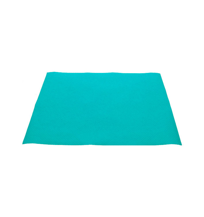 Toalhete Papel Mesa 30x40cm Turquesa 40g (1.000 Uds) Toalhete Papel Mesa 30x40cm Turquesa 40g (1.000 Uds)