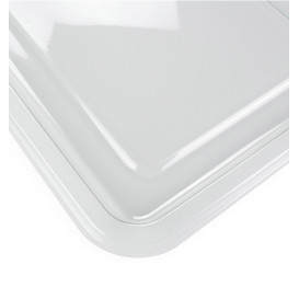 Bandeja Plastica RPET Transparente 46x30cm (10 Uds)