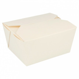 Caixa Cartão TakeAway Branco 19,7x14x9cm 2880ml (40 Uds)