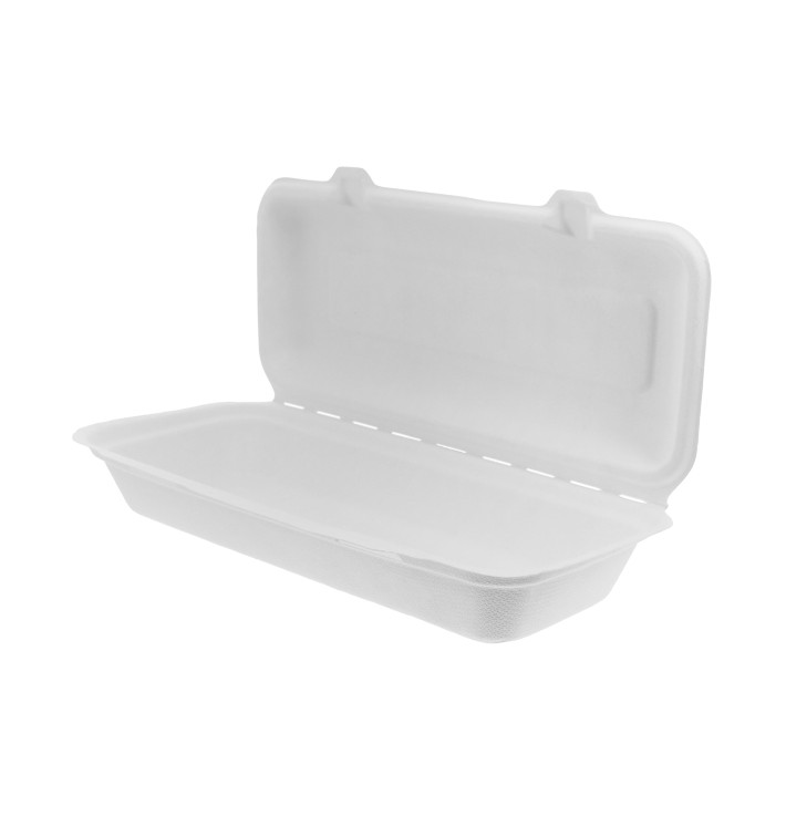 Embalagem Panini Cana-de-açúcar 290x273x37,5mm (50 Uds) Embalagem Panini Cana-de-açúcar 290x273x37,5mm (50 Uds)