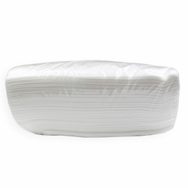 Toalha Spunlace Cabaleireiros Branco 40x80cm 43g/m² (25 Uds) 