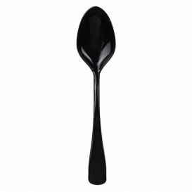 Colher Degustação Mini Preto 100 mm (100 Uds)
