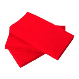 Guardanapos Papel 1/8 40x40cm Vermelho (50 Unidades)