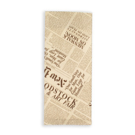 Envelopes de Talheres com Guardanapo "New York Times" (125 Uds)