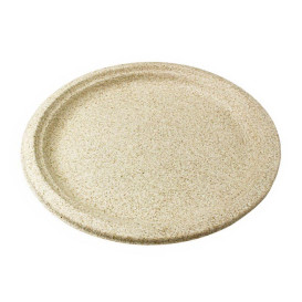Prato de Farelo de Trigo Natural Ø26cm (800 Uds)