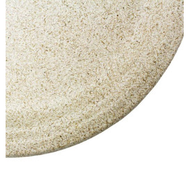 Prato de Farelo de Trigo Natural Ø26cm (800 Uds)