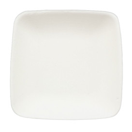 Mini Prato Cana de Açúcar Quadrado Branco 6,5x6,5cm (600 Uds)