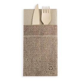 Guardanapos Kanguro Papel 40x40cm Serapilheira (30 Uds)