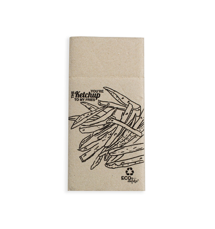 Guardanapos Kanguro Papel 40x40cm Burguer (960 Uds) Guardanapos Kanguro Papel 40x40cm Burguer (960 Uds)