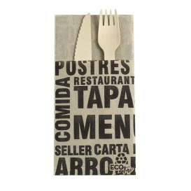 Guardanapos Kanguro Papel 40x40cm Gourmet (30 Uds)