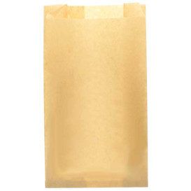 Saco de Papel Antigordura Kraft 14+7x24cm (1000 Uds)