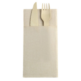 Guardanapos Kanguro Papel 40x40cm Cow Boys Creme (960 Uds)