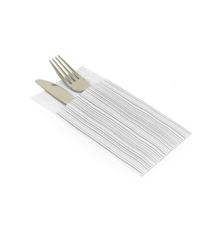 Guardanapos Kanguro Airlaid "Basic Cinza" 33x40cm (30 Uds) Guardanapos Kanguro Airlaid "Basic Cinza" 33x40cm (30 Uds)