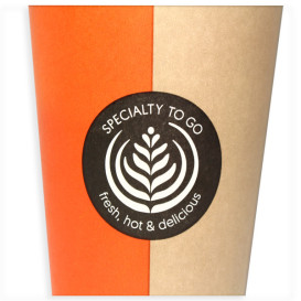 Copo de Cartão "Specialty to go" 12Oz/360ml Ø8,0cm (1100 Uds)