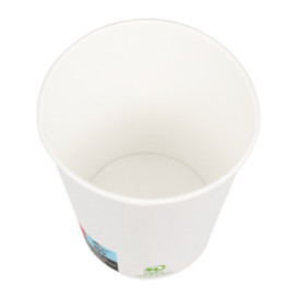 Copo de Cartão Branco 9Oz/280ml Ø8,0cm (50 Uds)